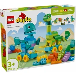 LEGO DUPLO 10451 3 in 1 Dinosaurs on Wheels