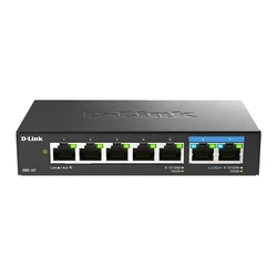 Network Switch D-Link Dms-107 7-Port Multi-Gigabit Unmanaged With 2X2.5G