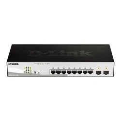 Network Switch D-Link Dgs-1210-10p 10 Ports 10/100/1000mbps Poe