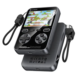 Gaming Console with 1500 Games Powerbank 10000mAh Black Lamtech