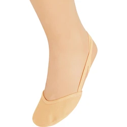 Παπούτσια Ρυθμικής Γυμναστικής Μύτης Microfiber Tan Νο 39 - AMILA