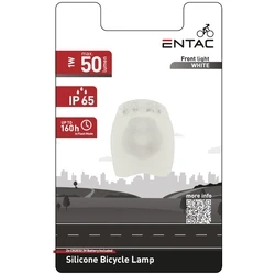 Φώς Ποδηλάτου Entac Πλαστικό ʼσπρο