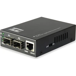 Converter LevelOne RJ45 to SFP Gigabit IndustrialMedia