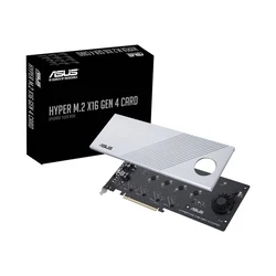 Controller PCIe Asus HYPER M.2 X16 GEN 4 CARD - M.2 Card - PCIe 4.0 x16