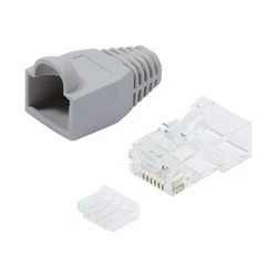 Βύσμα Δικτύου Logilink RJ45 connector - round cable/RJ45 - 100 pieces