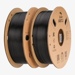 Creality Ender Fast PLA Value Pack 2Kg 2xBlack 300mm/s 3D Printer Filament  2x1 kg Spool,1.76