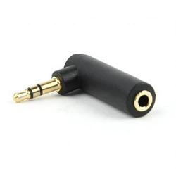 Αντάπτορας 3,5mm Cablexpert Stereo Audio RIGHT ANGLE 90°
