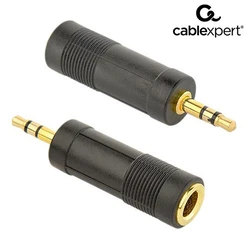 Αντάπτορας 6,35mm Cablexpert Female to 3,5mm Male Audio