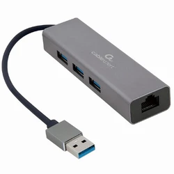 USB Hub Cablexpert AM GIGABIT With 3-PORT USB 3.0