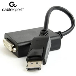 Αντάπτορας DisplayPort Cablexpert V1.2 to DUAL-LINK DVI With Cable Black