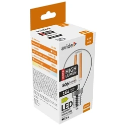 Λάμπα LED Avide Σφαιρική 4.9W E14 Λευκό 4000K Super Υψηλής Φωτεινότητας