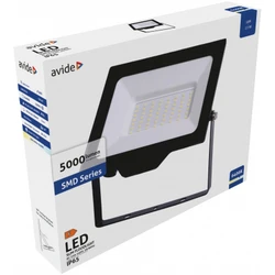 Προβολέας LED Avide Slim SMD 50W Ψυχρό 6400K