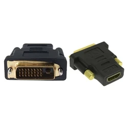 Αντάπτορας Hdmi Θηλυκό Σε Dvi 24+1 Αρσενικό Powertech Ada-H003 Μαύρος
