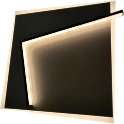 Πλαφονιέρα Οροφής Avide Μοντέρνα Oyster Malakai με Τηλεχειριστήριο