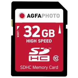 Κάρτα Μνήμης SDHC 32GB AgfaPhoto Card High Speed Class 10 UHS I
