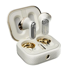 BlackView Airbuds K2 Ασύρματα Bluetooth Ακουστικά In‑Ear με Θήκη Φόρτισης (Χρυσά/Λευκά)