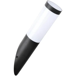 Επιτοίχιο Φωτιστικό Εξωτερικού Χώρου Avide Boca 1xE27 IP44 Μαύρο