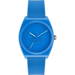 Ρολόι Unisex Adidas Aost22033 (38mm) Καουτσούκ Λουράκι Μπλε