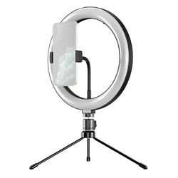 Ring Light Apexel LED Apl-Fl10Jj13Y με Μίνι Τρίποδα, Φ26Cm
