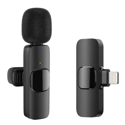 Ασύρματο Μικρόφωνο Apexel APL-MIC004, Lightning, 2.4GHz, Μαύρο