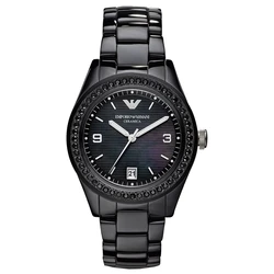 Γυναικείο Ρολόι Armani Ar1423 (39mm)  Μαύρο