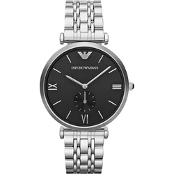 Ρολόι Unisex Armani Ar1676 (40mm) Μεταλλικό Μπρασελέ Ασημί