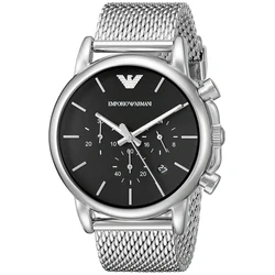 Ανδρικό Ρολόι Armani Ar1811 (41mm) Μεταλλικό Μπρασελέ Ασημί