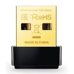 Κάρτα Δικτύου USB TP-Link Nano AC600 ARCHER-T2UNANO, Ver. 1.0