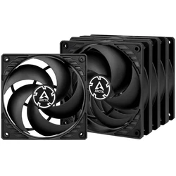 Case Fan 12cm Arctic F12 PWM Pack of 5pcs - best performance/noise - Black