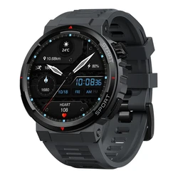 Zeblaze Ares 3 Plus 46mm Smartwatch με Παλμογράφο (Μαύρο)