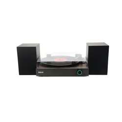 Akai ATT-200SP – Πικάπ με Εξωτερικά Ηχεία 2×10W, Bluetooth 5.4, 33/45/78 RPM