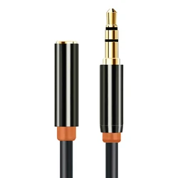 Καλώδιο Ήχου Cabletime 3.5mm CT-Av311-P11Fg, Gold Plated, 1.5M, Μαύρο