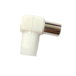 Right-Angle TV (IEC) Female Connector - AV-TA08