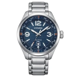 Ανδρικό Ρολόι Citizen Aw1830-88L (42,6mm) Μεταλλικό Μπρασελέ Ασημί