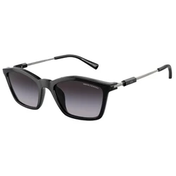 Γυναικεία Γυαλιά Ηλίου Armani Exchange AX4146SU-81588G  Σκελετός Μαύρος, Φακοί Γκρι Degrade, 53/19/140