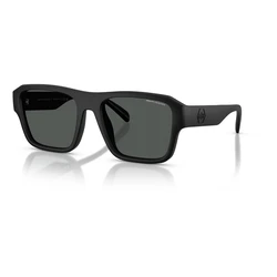 Armani Exchange AX4154SU Men's Sunglasses 56/19/145 – Brown frame, Green lenses, Category 3 UV