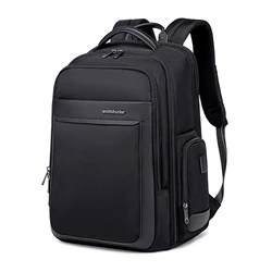 Τσάντα Πλάτης Arctic Hunter B00544 Με Θήκη Laptop 17" 40l Usb Μαύρη