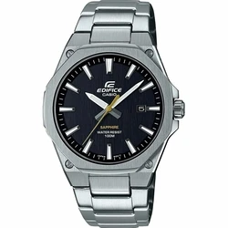 Ανδρικό Ρολόι Casio SLIM LINE Μαύρο Ασημί (? 40 mm)