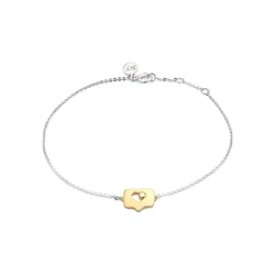 Γυναικείο Βραχιόλι Secrecy B3824Cdaw7900 (17-20cm) από Ασήμι Grey