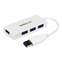 USB Hub StarTech 4 Port USB 3.0 SuperSpeed - White