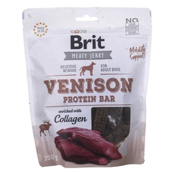 Σνακ για τον Σκύλο Brit Jerky Venison Protein Bar Snacks 200 g