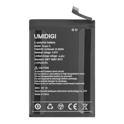 Μπαταρία για smartphone Umidigi Power 5S & Bison X10 Pro