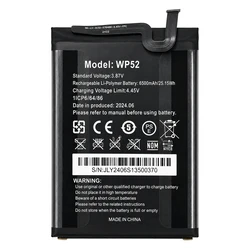 OUKITEL Αντικαταστάσιμη Μπαταρία για WP52 6500mAh