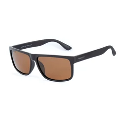 Bobroff Men's Sunglasses BFG0030-C4P (64/14/142) Brown Acetate Polarized