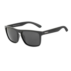 BOBROFF Men's Sunglasses BFG0033-S05P (Acetate frame, Black lenses, 57/18/138 mm, Category 3 Polarized)