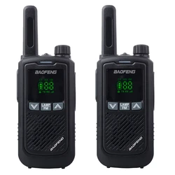 Ασύρματοι Πομποδέκτες Baofeng Σετ Bf-T17, Pmr, 0.5W, Μαύρο, 2Τμχ