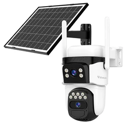 VSTARCAM smart ηλιακή κάμερα BG621DR - Dual Lens 3MP, 4G, PTZ, IP66 με μπαταρία 8000mAh και ηλιακό πάνελ
