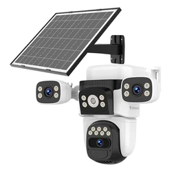 VSTARCAM Smart Solar Camera BG621SR Triple Lens 2MP 4G SD PTZ IP66