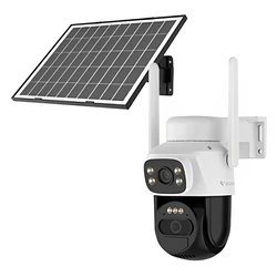 VSTARCAM Smart Solar Camera BG622DR Dual Lens 2MP 4G PTZ IP66