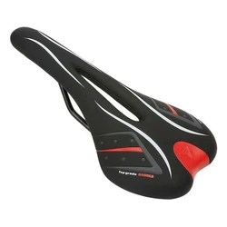 Σέλα Ποδηλάτου BIKE-0042, ανατομική, universal, Φ22.4mm 28 x 13cm, μαύρη